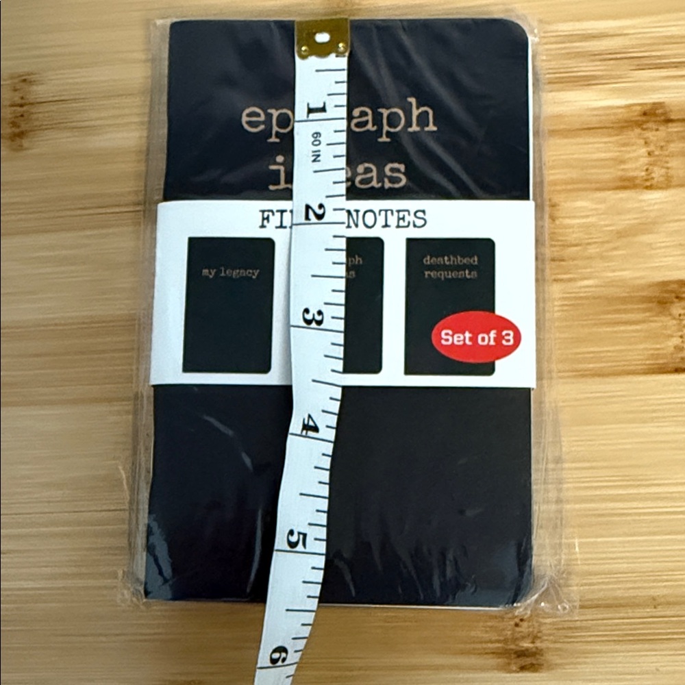 Final Notes Epitaph Idea Set of 3 Notebooks from Accoutrements Archie McPhee - Picture 4 of 10